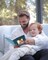 2 Pack 4x6 Black Linen Photo Album with Clear Pages, Front Window for Personalization